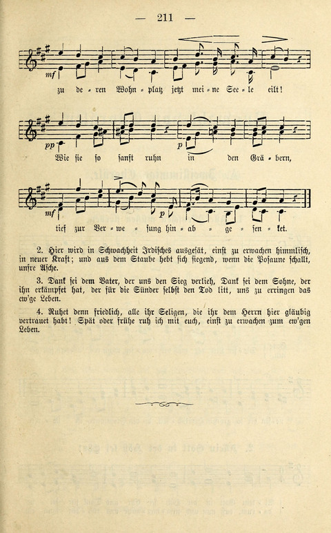 Zwei- und dreistimmige geistliche Lieder und Choräle: zum Gebrauch der Schwestern des Stuttgarter Diakonissenhauses, der Jungfrauen- und ähnlicher Vereine (2. Auflage) page 211