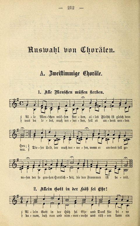 Zwei- und dreistimmige geistliche Lieder und Choräle: zum Gebrauch der Schwestern des Stuttgarter Diakonissenhauses, der Jungfrauen- und ähnlicher Vereine (2. Auflage) page 212