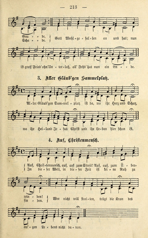 Zwei- und dreistimmige geistliche Lieder und Choräle: zum Gebrauch der Schwestern des Stuttgarter Diakonissenhauses, der Jungfrauen- und ähnlicher Vereine (2. Auflage) page 213