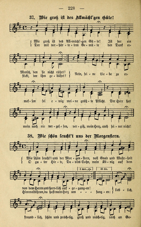 Zwei- und dreistimmige geistliche Lieder und Choräle: zum Gebrauch der Schwestern des Stuttgarter Diakonissenhauses, der Jungfrauen- und ähnlicher Vereine (2. Auflage) page 228