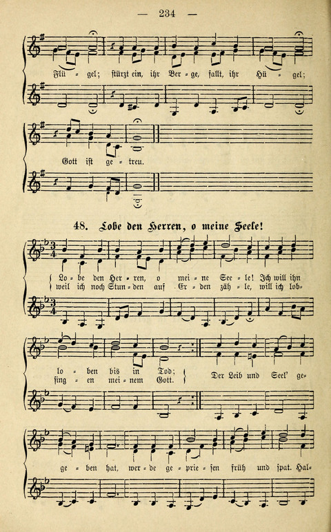 Zwei- und dreistimmige geistliche Lieder und Choräle: zum Gebrauch der Schwestern des Stuttgarter Diakonissenhauses, der Jungfrauen- und ähnlicher Vereine (2. Auflage) page 234