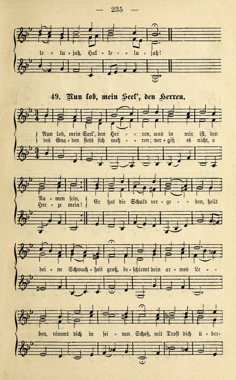 Zwei- und dreistimmige geistliche Lieder und Choräle: zum Gebrauch der Schwestern des Stuttgarter Diakonissenhauses, der Jungfrauen- und ähnlicher Vereine (2. Auflage) page 235