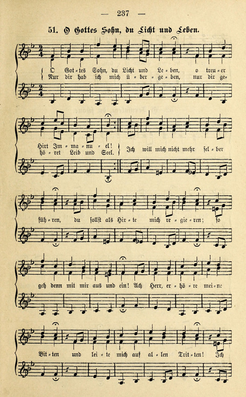 Zwei- und dreistimmige geistliche Lieder und Choräle: zum Gebrauch der Schwestern des Stuttgarter Diakonissenhauses, der Jungfrauen- und ähnlicher Vereine (2. Auflage) page 237