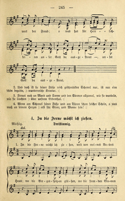 Zwei- und dreistimmige geistliche Lieder und Choräle: zum Gebrauch der Schwestern des Stuttgarter Diakonissenhauses, der Jungfrauen- und ähnlicher Vereine (2. Auflage) page 245