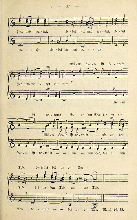 Zwei- und dreistimmige geistliche Lieder und Choräle: zum Gebrauch der Schwestern des Stuttgarter Diakonissenhauses, der Jungfrauen- und ähnlicher Vereine (2. Auflage) page 37