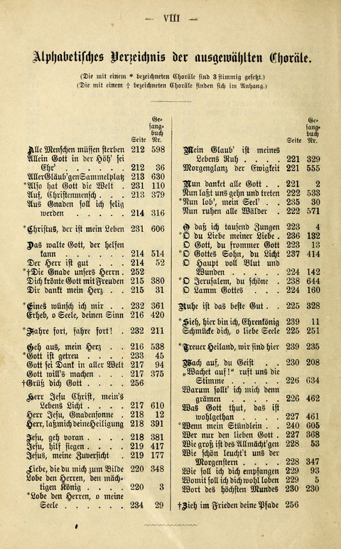 Zwei- und dreistimmige geistliche Lieder und Choräle: zum Gebrauch der Schwestern des Stuttgarter Diakonissenhauses, der Jungfrauen- und ähnlicher Vereine (2. Auflage) page xi