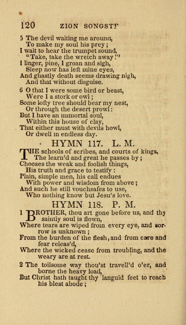 The Zion Songster: a Collection of Hymns and Spiritual Songs, Generally Sung at Camp and Prayer Meetings, and in Revivals or Religion  (95th ed.) page 127