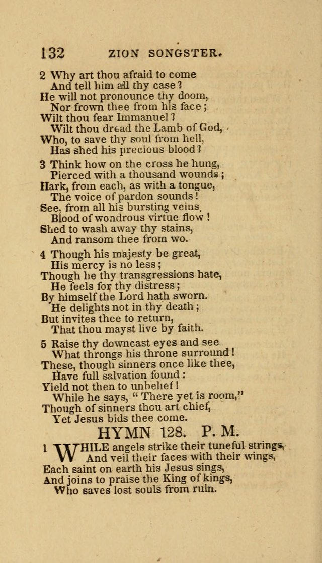 The Zion Songster: a Collection of Hymns and Spiritual Songs, Generally Sung at Camp and Prayer Meetings, and in Revivals or Religion  (95th ed.) page 139