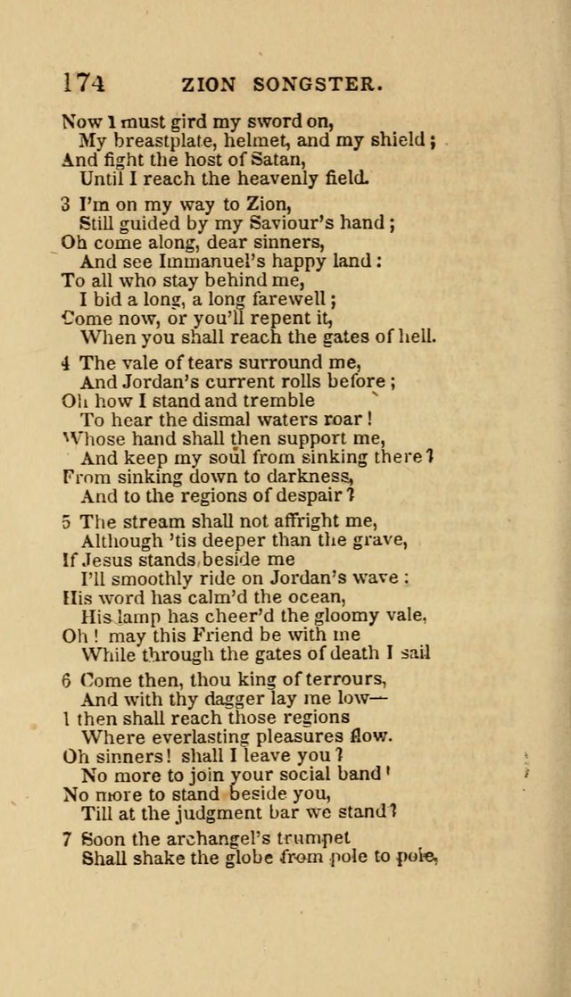 The Zion Songster: a Collection of Hymns and Spiritual Songs, Generally Sung at Camp and Prayer Meetings, and in Revivals or Religion  (95th ed.) page 181