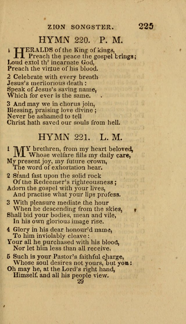 The Zion Songster: a Collection of Hymns and Spiritual Songs, Generally Sung at Camp and Prayer Meetings, and in Revivals or Religion  (95th ed.) page 232