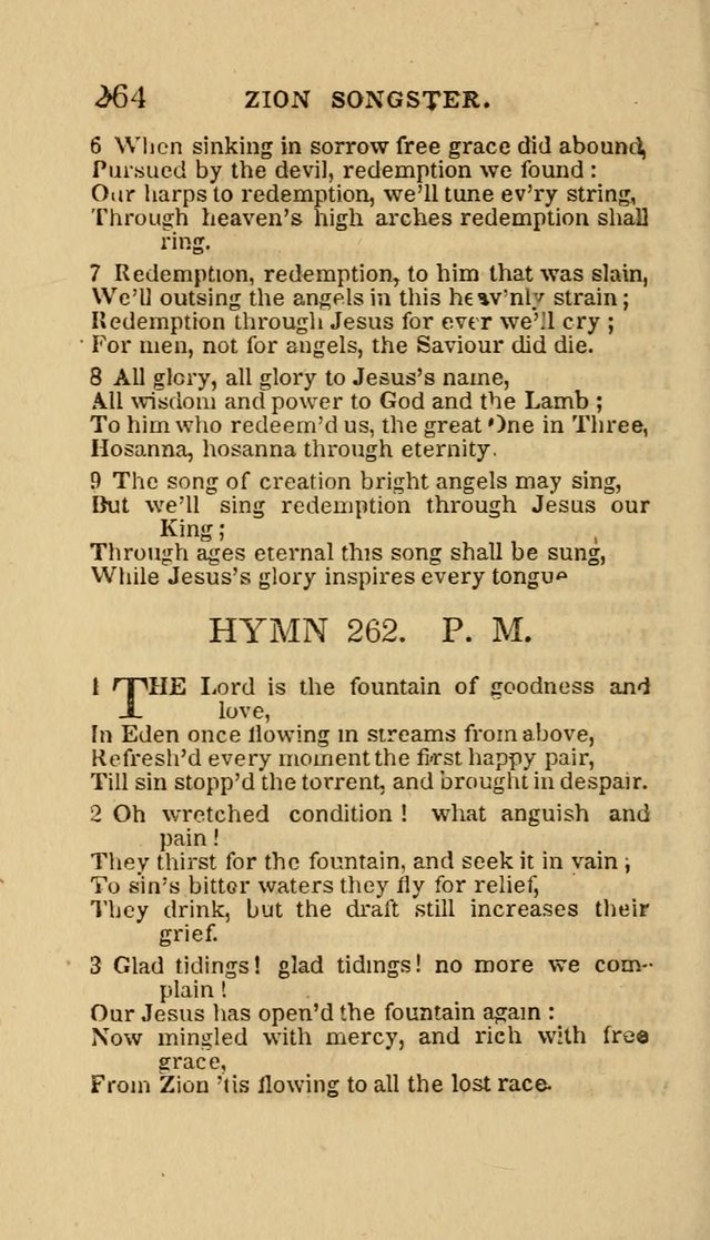 The Zion Songster: a Collection of Hymns and Spiritual Songs, Generally Sung at Camp and Prayer Meetings, and in Revivals or Religion  (95th ed.) page 271