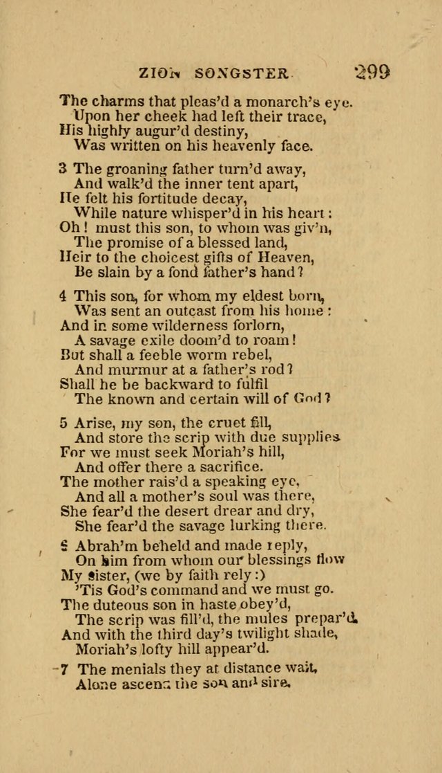 The Zion Songster: a Collection of Hymns and Spiritual Songs, Generally Sung at Camp and Prayer Meetings, and in Revivals or Religion  (95th ed.) page 306