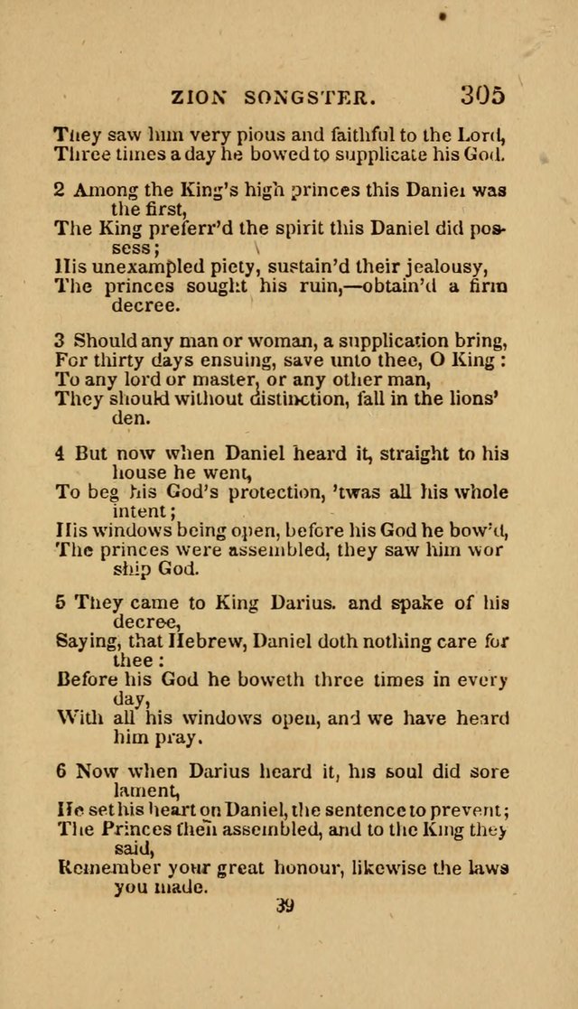 The Zion Songster: a Collection of Hymns and Spiritual Songs, Generally Sung at Camp and Prayer Meetings, and in Revivals or Religion  (95th ed.) page 312