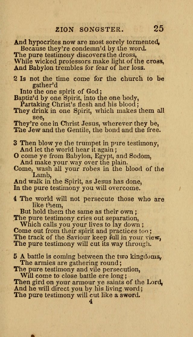 The Zion Songster: a Collection of Hymns and Spiritual Songs, Generally Sung at Camp and Prayer Meetings, and in Revivals or Religion  (95th ed.) page 32