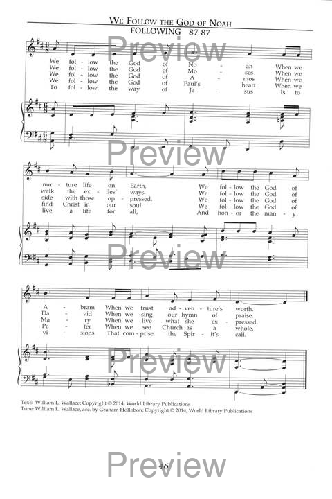 Singing the Sacred: psalms, hymns, and spiritual songs (Vol. 2) page 46